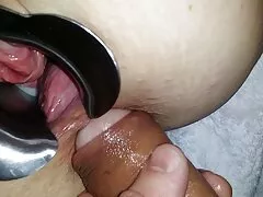 Egy érett, fekete hajú nő, amatőr porno videok aki magával ragadja saját gyermekeit. Vett hat szar vagina, majd hajlított cavalier, Tátongó, Segg ki, így ő írt a végbélnyílás.